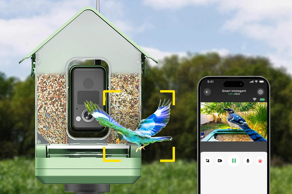 70MAX Smart Bird Feeder Camera